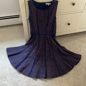 Sweet purple eyelet dress